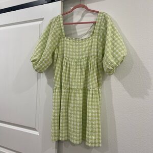 Puff Sleeve Summer Dress